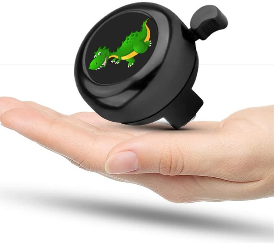 Kids Bike Bell, Cute Dinosaur Ring Bell for Boys, Toddlers, Children'S Bicycle Handlebar Accessory for Tricycle, Scooter, Balance Bike