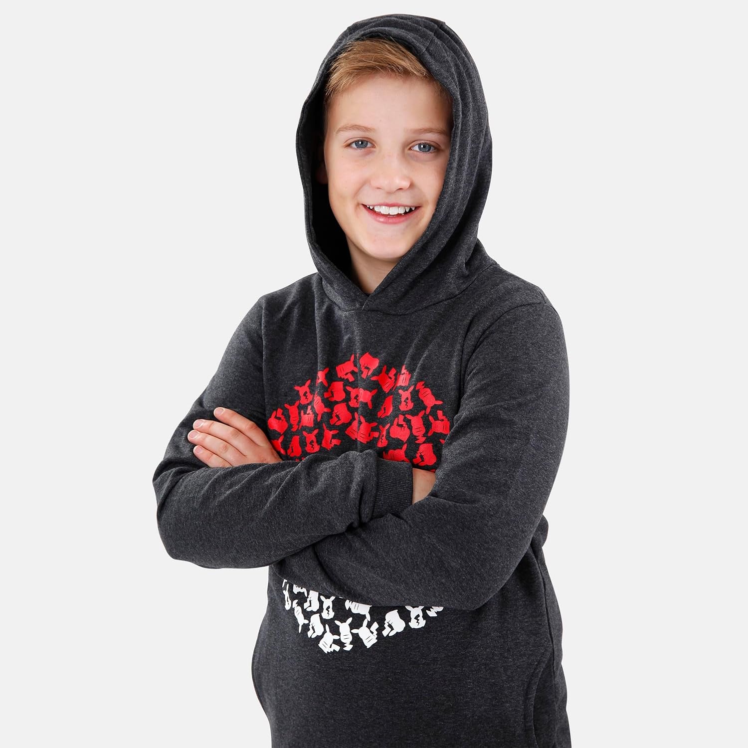 Hoodie for Boys | Pikachu Kids Hoody with Pokeball Design
