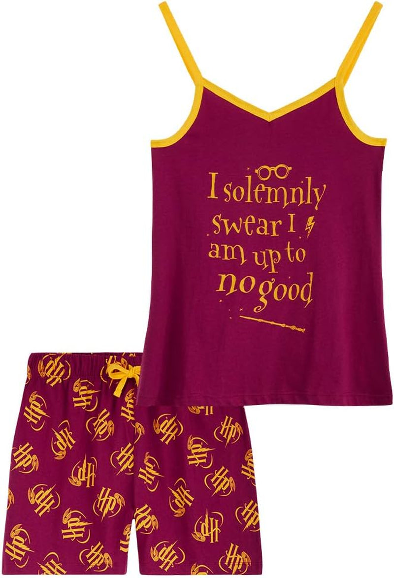 Girls Short Pyjama Set, 2 Piece Breathable Lounge Wear